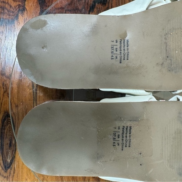 Draper James Stella Slide Sandal white in size 7 - Picture 15 of 16